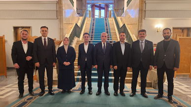 AKEDAŞ Genel Müdürü ve beraberindeki heyet TBMM’de