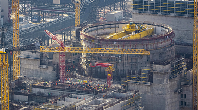 Akkuyu NGS'nin ikinci güç ünitesinde kutup vinci kuruldu