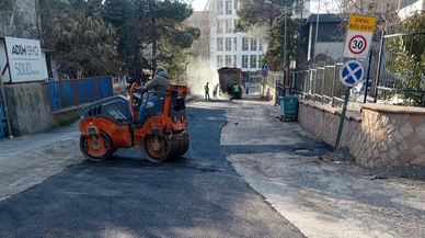 Altyapısı tamamlanan noktalarda yollar bir bir onarılıyor