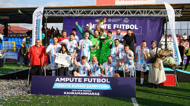 Ampute Futbol Türkiye Kupası Kahramanmaraş’ta sahibini buldu