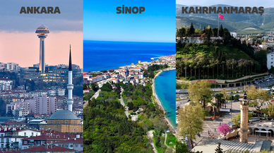 Ankara zirvede, Sinop son sırada, Kahramanmaraş ise 52’nci sırada
