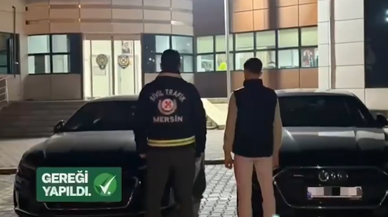 Araçlarına yasa dışı çakar takan kişiye 414 bin lira ceza