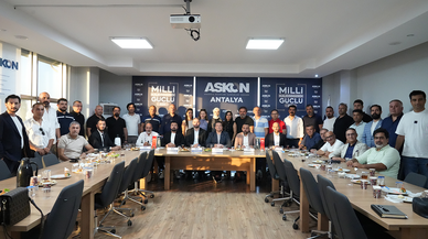 ASKON Akdeniz Bölgesi'ndeki şube başkanları istişare toplantısında buluştu
