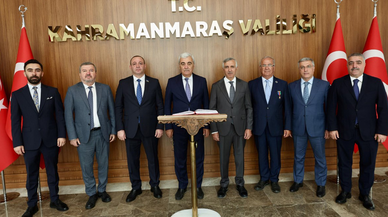 Azerbaycan’dan gelen heyet Kahramanmaraş’ta