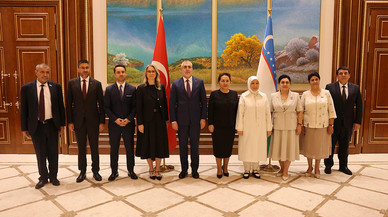 Bakan Işıkhan, Özbekistan’da