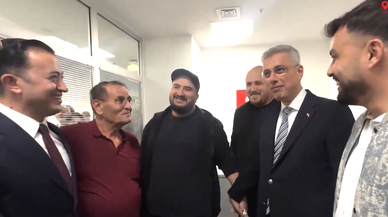Bakan Kemal Memişoğlu, o gençlerle buluştu