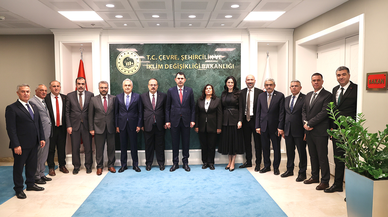 Bakan Kurum, Aydın heyetini kabul etti