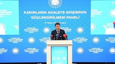 Bakan Tunç, ‘kadına karşı şiddet insanlığa ihanettir’