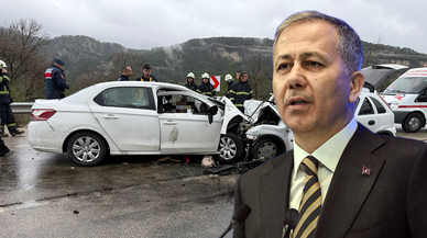 Bakan Yerlikaya’dan trafik kazalarına sert uyarı, ‘Biz hiçbir canımızı yolda bulmadık’