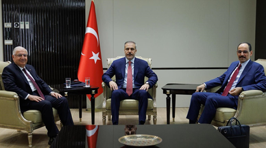 Bakanlar Fidan ve Güler ile MİT Başkanı Kalın, Şam’da