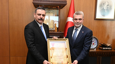Başkan Görgel, İçişleri Bakanı Çiftçi’yi ağırladı