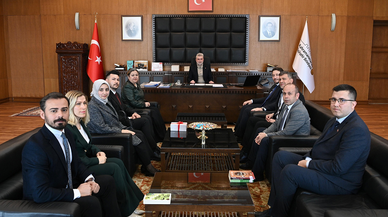 Başkan Görgel, Kütüphane Haftası’nda kültür heyetini kabul etti