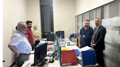 Başkan Toptaş’tan Yerinde Dönüşüm mesaisi yapan personele ziyaret