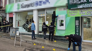 Bir banka şubesine silahlı saldırı