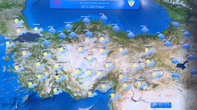 Bu hafta yurdun büyük bir bölümünde sağanak bekleniyor