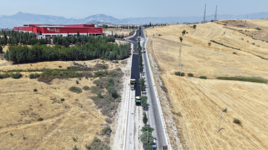 Büyükşehir Belediyesi’nden Kahramanmaraş OSB’nde ulaşım hamlesi