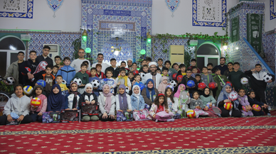 Camide çocuk sesi, ramazan neşesi projesi kapsamında 250 çocuğa ödül verildi