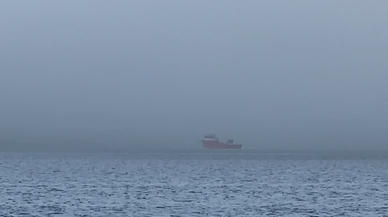 Çanakkale Boğazı sis nedeniyle transit gemi geçişlerine kapatıldı