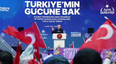 Cumhurbaşkanı Erdoğan, ‘86 milyon olarak küllerimizden yeniden doğduk’