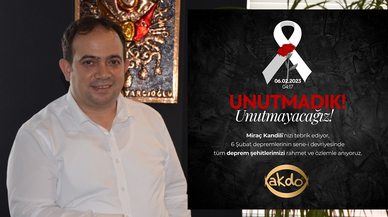 Davarcıoğlu’ndan Miraç Kandili ve 6 Şubat depremlerinin yıldönümü mesajı