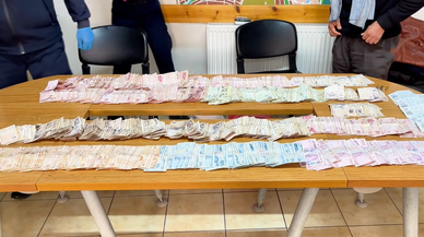 Dilencinin üzerinden çıkan para şaşırttı