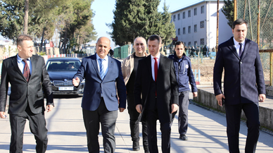 Dulkadiroğlu Kaymakamı Aytemür’den açık ceza infaz kurumuna denetim