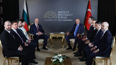 Erdoğan, Gürcistan, Filistin, Sudan, Sierra Leone, Bulgaristan ve Bosna Hersek temsilcileriyle görüştü