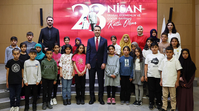 Gabar dağı eteklerinde büyüyen çocuklardan, Bakan Bayraktar’a anlamlı ziyaret