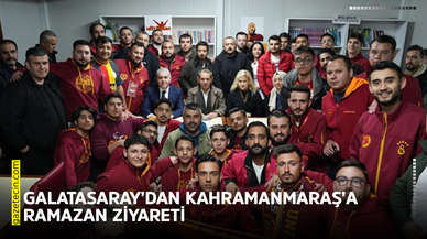 Galatasaray’dan Kahramanmaraş’a Ramazan ziyareti