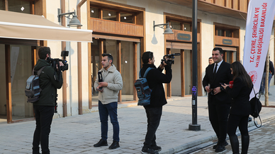 Gazeteciler, 6 Şubat depremleri sonrası yapılan çalışmaları inceledi