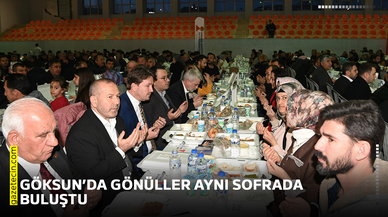 Göksun'da gönüller aynı sofrada buluştu