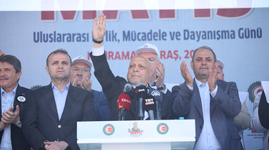 HAK-İŞ, 1 Mayıs’ı depremlerin merkez üssü Kahramanmaraş’ta kutladı