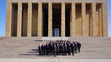 İhracat ailesi Anıtkabir'i ziyaret etti