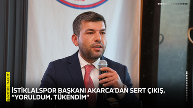İstiklalspor Başkanı Akarca’dan sert çıkış, ‘Yoruldum, tükendim’