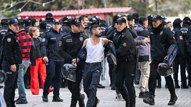 Kaçak yapıların tahliyesi sırasında gerginlik