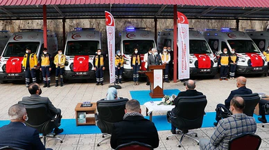 Kahramanmaraş’a 10 yeni ambulans tahsis edildi