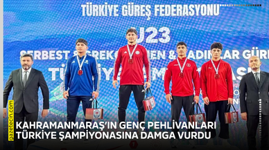 Kahramanmaraş’ın genç pehlivanları Türkiye Şampiyonasına damga vurdu