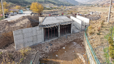 Kahramanmaraş’ın ulaşımını kolaylaştıracak köprüde sona gelindi