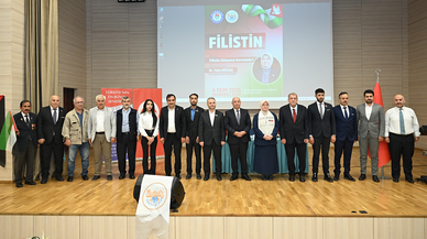 Kahramanmaraş’ta Filistin dünyanın neresinde konferansı verildi