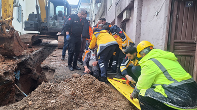 Kahramanmaraş’ta göçük faciası! 1 işçi yaralandı