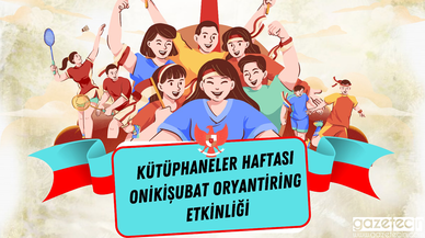 Kahramanmaraş’ta Kütüphaneler Haftası’na özel oryantiring etkinliği