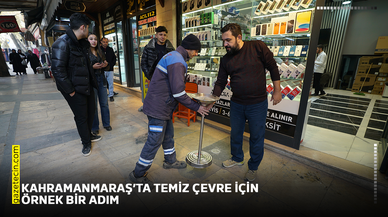 Kahramanmaraş’ta temiz çevre için örnek bir adım