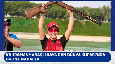 Kahramanmaraşlı Kaya’dan Dünya Kupası’nda bronz madalya