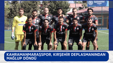 Kahramanmaraşspor, Kırşehir deplasmanından mağlup döndü
