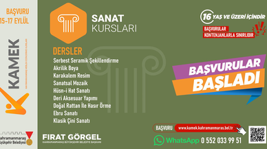 KAMEK’’te yeni dönem kurs kayıtları başladı