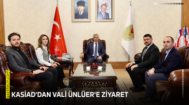 KASİAD’dan Vali Ünlüer’e ziyaret