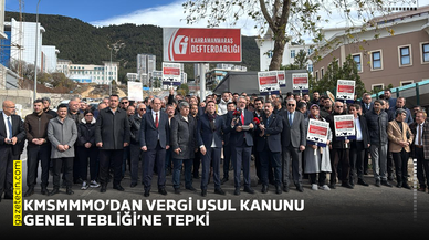 KMSMMMO’dan Vergi Usul Kanunu Genel Tebliği’ne tepki
