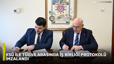 KSÜ İle TÜGVA arasında iş birliği protokolü imzalandı