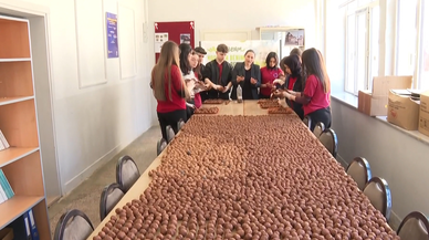 Lise öğrencilerinin hazırladığı tohum topları doğaya nefes olacak