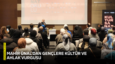 Mahir Ünal’dan gençlere kültür ve ahlak vurgusu